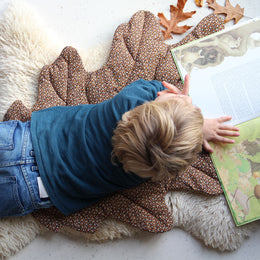 Oak Leaf Blanket digital PDF sewing pattern by Twig + Tale