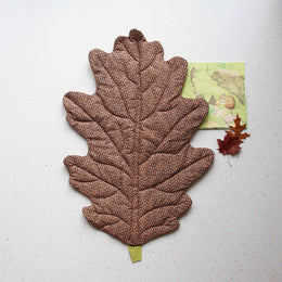 Oak Leaf Blanket digital PDF sewing pattern by Twig + Tale