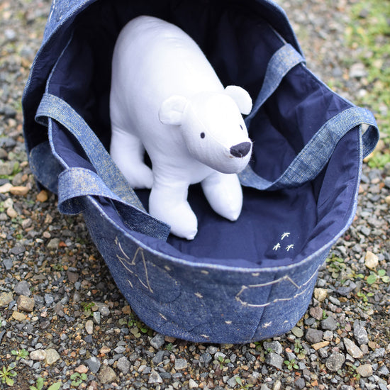 Nature Basket Sewing Pattern - Cloud