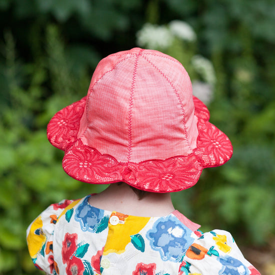 Sunny Hat Flower Add-On PDF sewing pattern from Twig + Tale