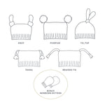 Alpine Hat Sewing Pattern Collection - 4 styles - Baby, Child + Adult