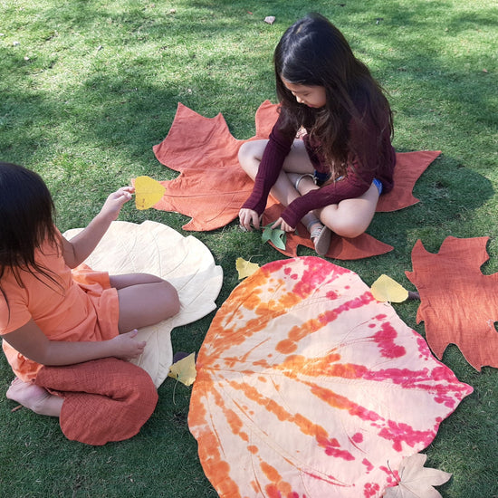 North American Leaf Blankets ~ 5 leaf shapes in large sizes