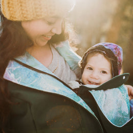 Nestledown Add-on Sewing Pattern for Forester COAT - Adult ~ Zip in Baby-Wearing + Pregnancy Panels