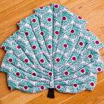 Doll Tropical Leaf Blanket PDF sewing pattern from Twig + Tale