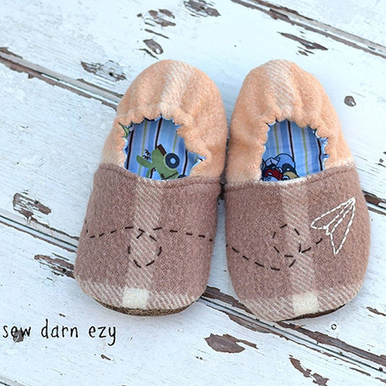 BUNDLE - Wayfarer Shoes Sewing Patterns - Family ~ Baby, Child + Adult