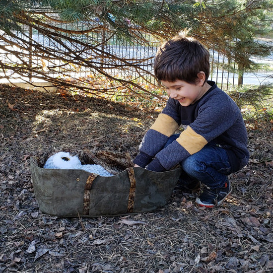 Nature Basket Sewing Pattern - Forest