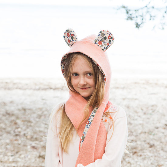 Girls - Animal Animal themed Hooded Scarf + Tails - Twig + Tale  - Digital PDF sewing pattern - 9