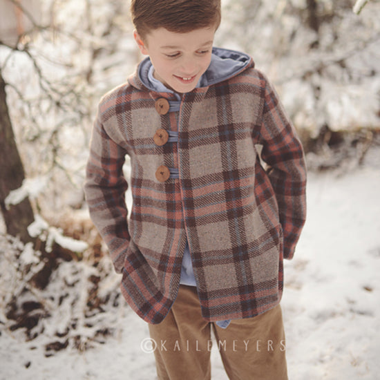 Pixie Pea Coat Sewing Pattern - Child