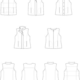 Women's Trailblazer Vest - PDF sewing pattern by Twig + Tale 2