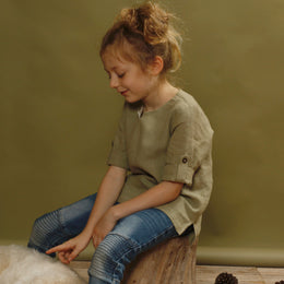 Harbour Top unisex children's PDF sewing pattern from Twig + Tale