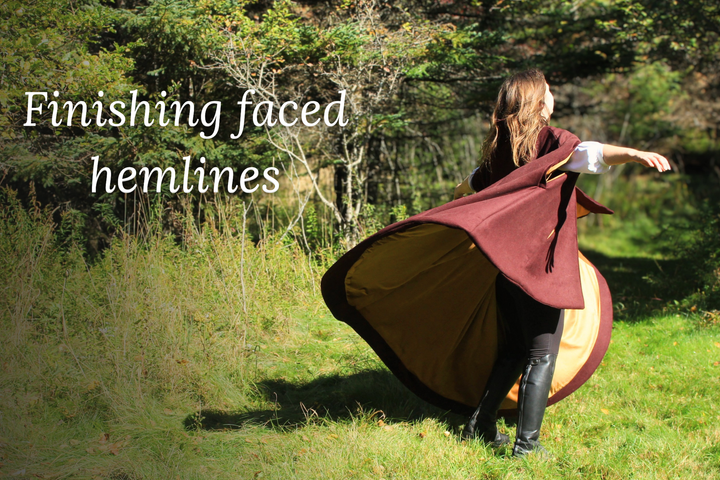 Finishing Outerwear Hems - Cascades, Flourish, Grove, Pixie