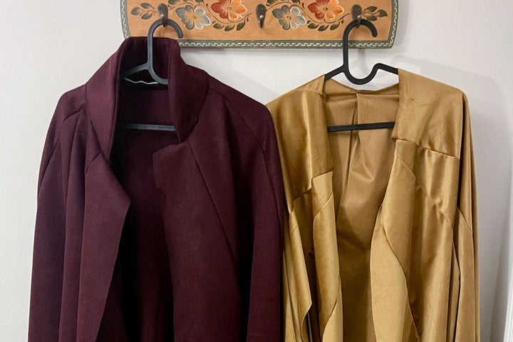 Fabric Drop: Why you should let your garment hang before hemming