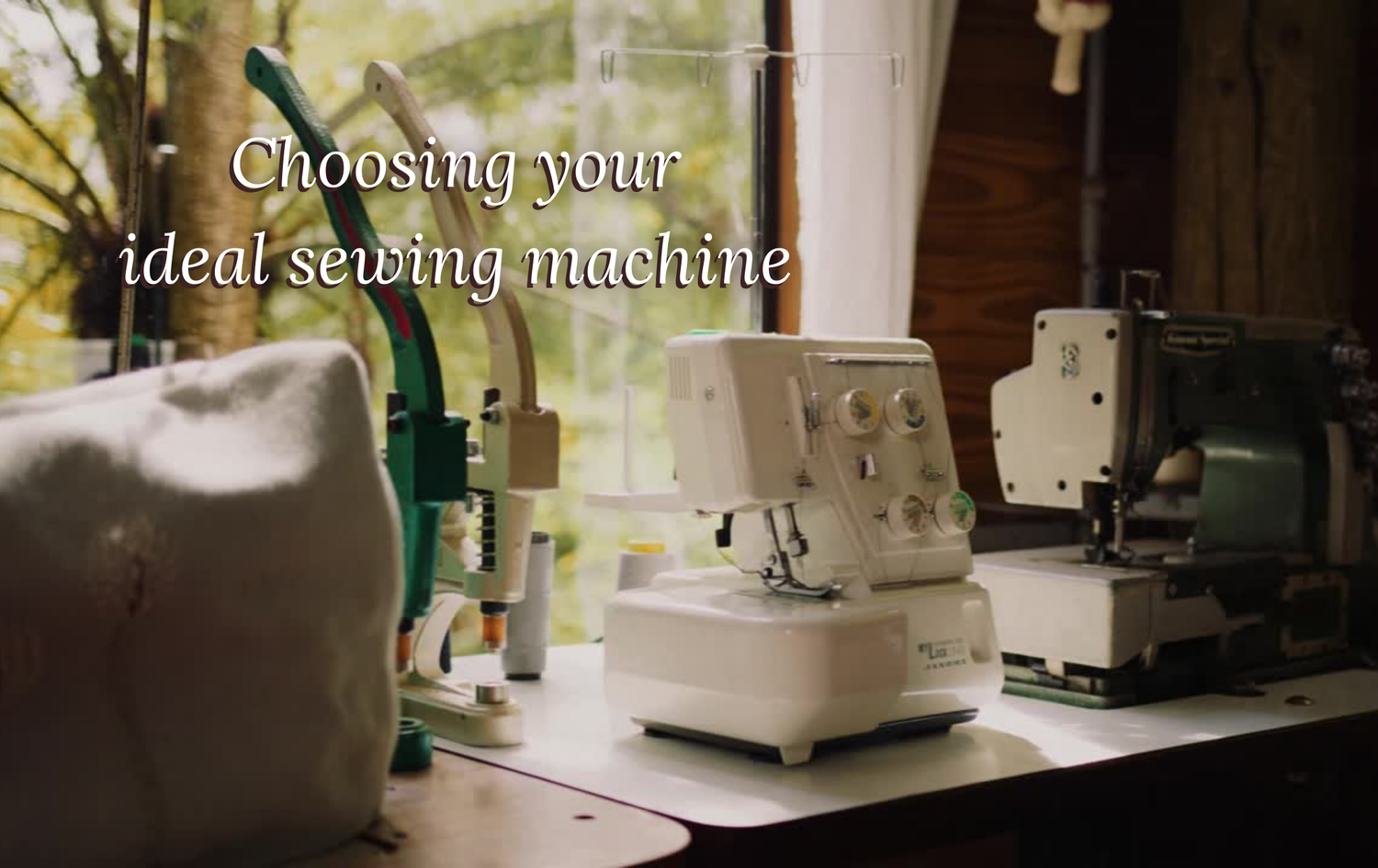 Choosing Your Ideal Sewing Machine