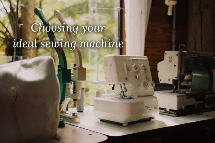 Choosing Your Ideal Sewing Machine