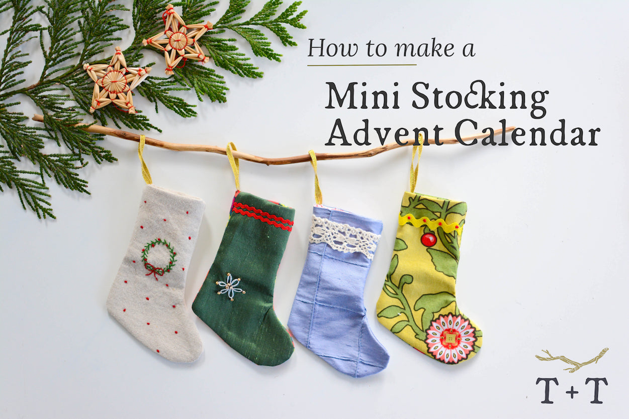 Mini Stocking Advent Calendar
