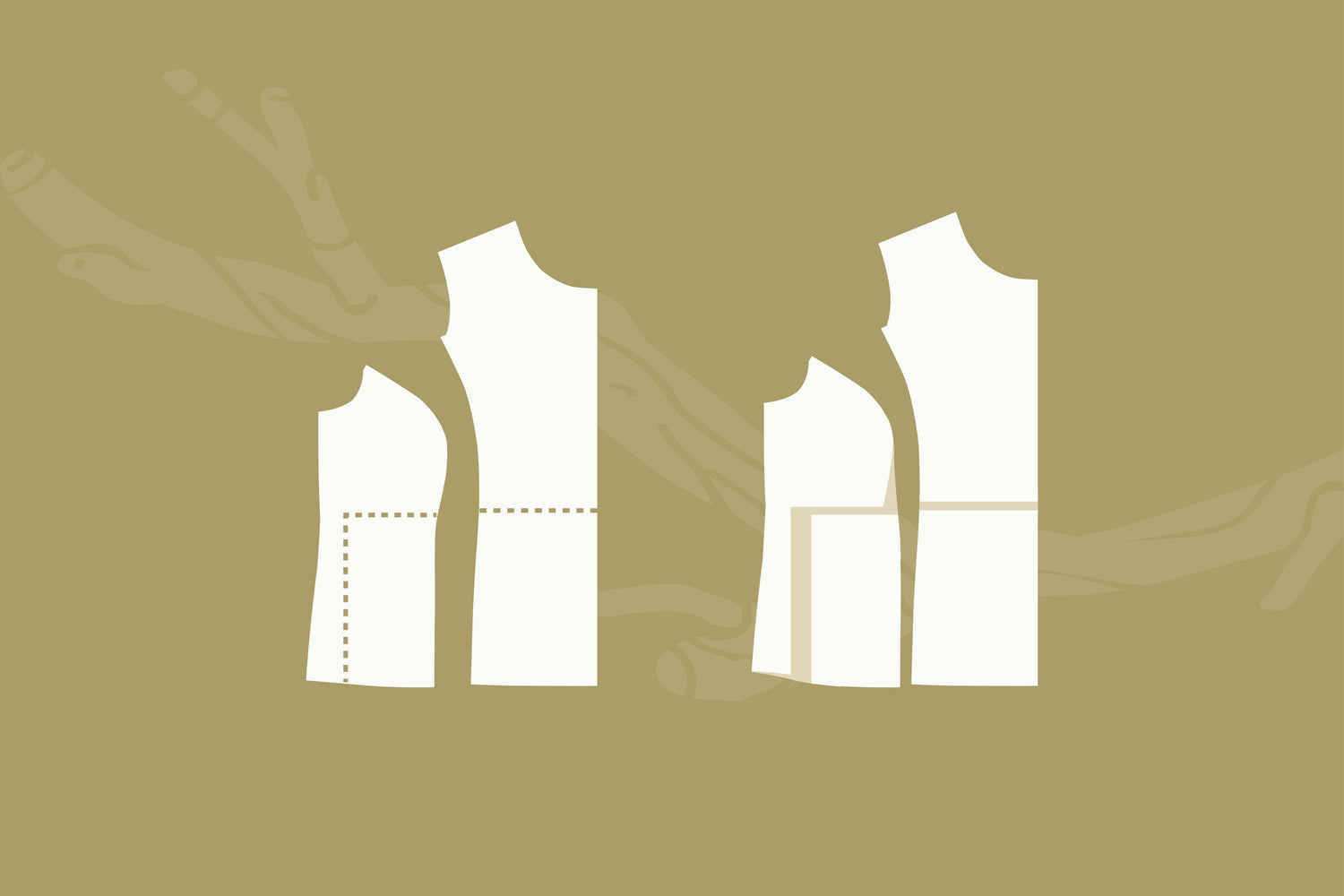 Fuller Abdomen Adjustment for a Princess Seam Garment - Forester, Trailblazer, WCF Pathfinder, Flourish, Bloom, Willow