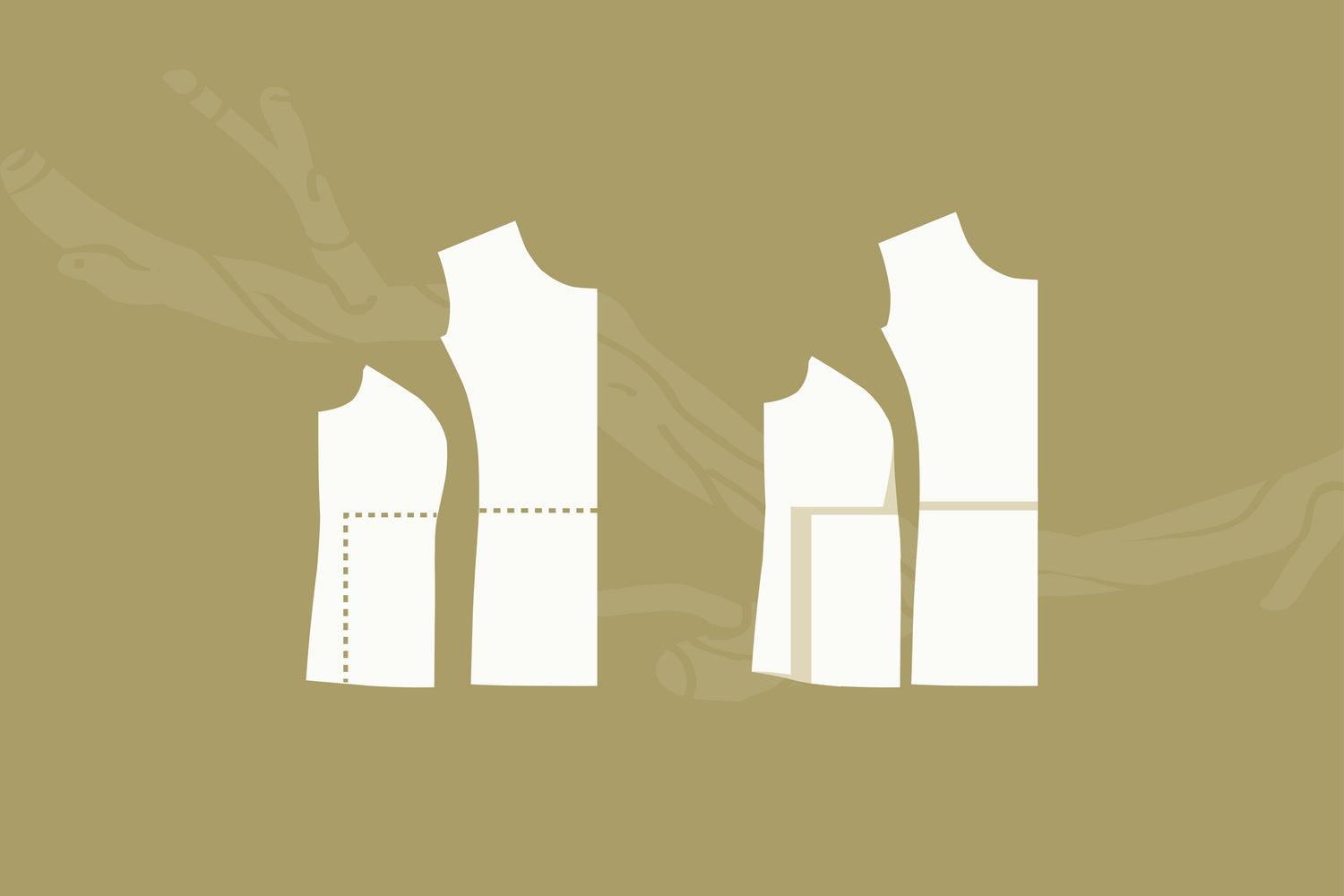 Fuller Abdomen Adjustment for a Princess Seam Garment - Forester, Trailblazer, WCF Pathfinder, Flourish, Bloom