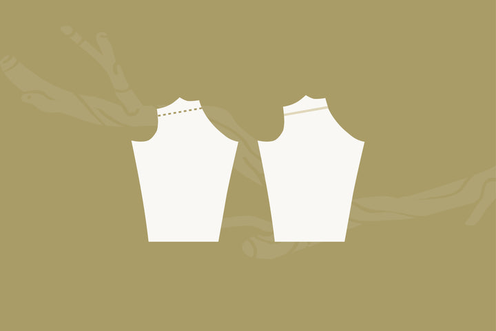 Shoulder Width Adjustment for a Raglan Sleeve - Grove