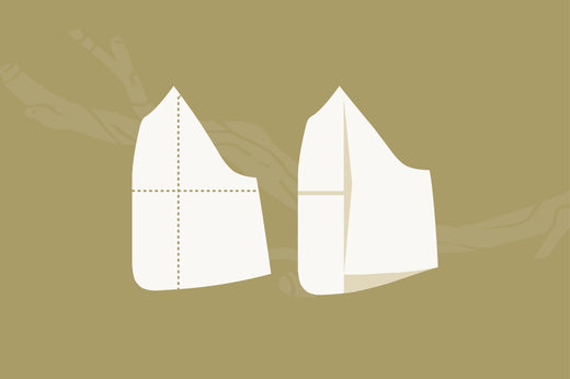 Fuller Bust Adjustment (FBA) for a Flat Front Raglan Garment Without Adding a Dart - Loft Quilted Jacket