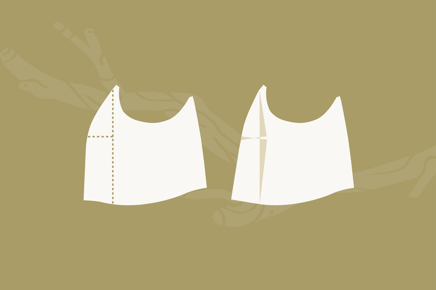 How to do a Smaller Bust Adjustment (SBA) for the Windward Dress + Wildvine Corset Top