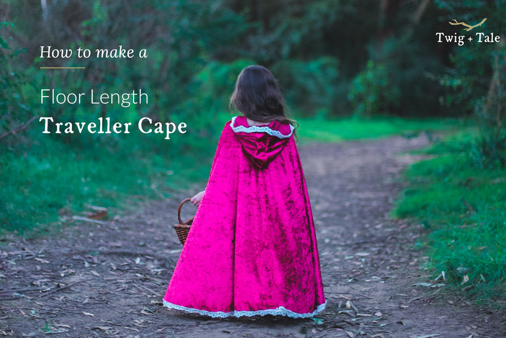 How to Make a Floor Length Traveller Cape