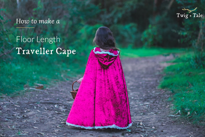 How to Make a Floor Length Traveller Cape