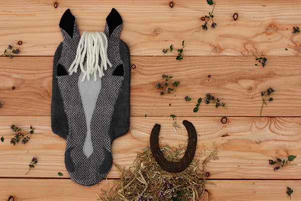 A Free Horse Add-on -  Animal Hot Water Bottle Cover