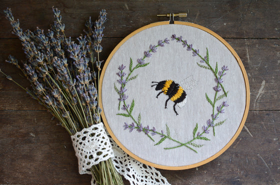 Bumble Bee Embroidery Patterns