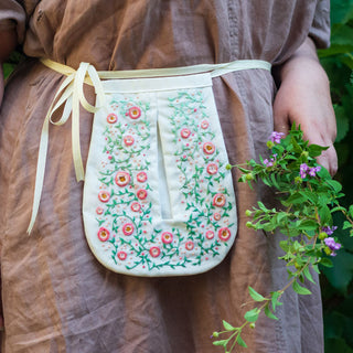 Epoch Tie-on Pocket + Secret Garden Embroidery Design Handbook