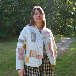 Loft Quilted Jacket digital pdf sewing pattern for adults from Twig + Tale