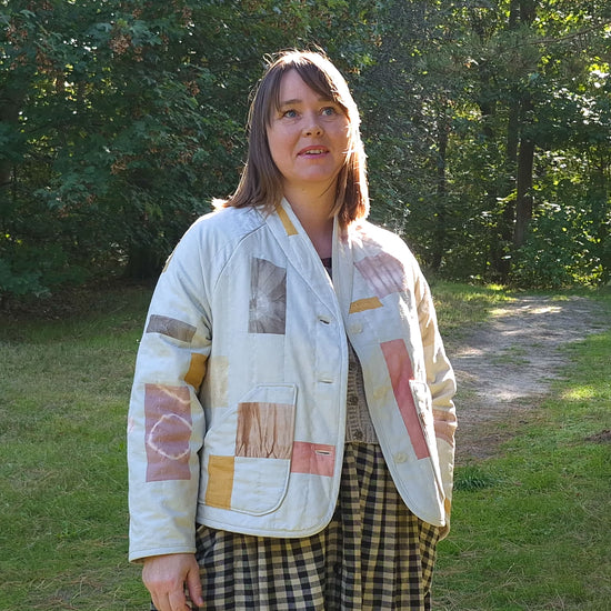 Loft Quilted Jacket digital pdf sewing pattern for adults from Twig + Tale