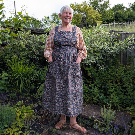 Wildflower Pinafore Sewing Pattern - Women's/Curved Fit Wildflower Pinafore Sewing Pattern - Women's/Curved Fit