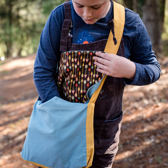 Foraging Satchel PDF sewing pattern from Twig + Tale