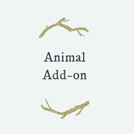 Animal COAT Add-on ~ Adult + Child options