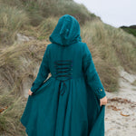 Flourish Dress Coat women's curved fit digital sewing pattern from Twig and Tale