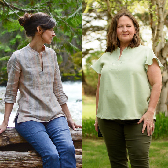 Breeze Shirt - Women/Curved Fit ~ Digital Pattern + Video Class