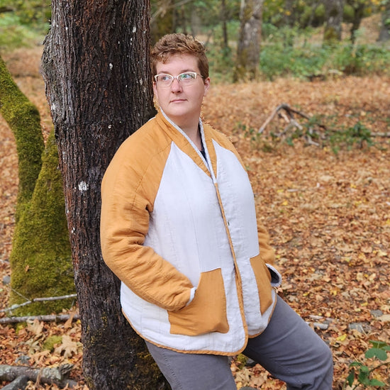 Loft Quilted Jacket for Adults digital pdf sewing pattern from Twig + Tale