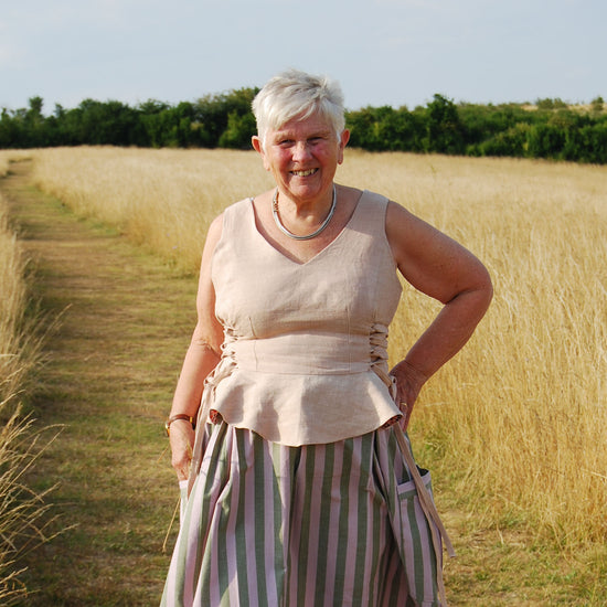Wildvine Corset Top sewing pattern from Twig + Tale