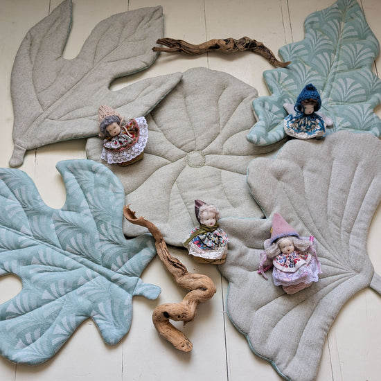 Asian Leaf Blanket Mini Sizes - digital sewing pattern from Twig + Tale