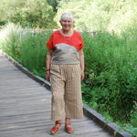 Hedgerow Dungarees digital sewing pattern and video class from Twig and Tale