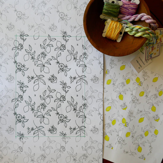 Secret Garden Embroidery Design Handbook from Twig + Tale