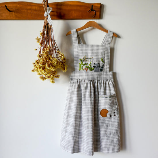 Wildflower Pinafore for children - digital sewing pattern and video class from Twig + Tale