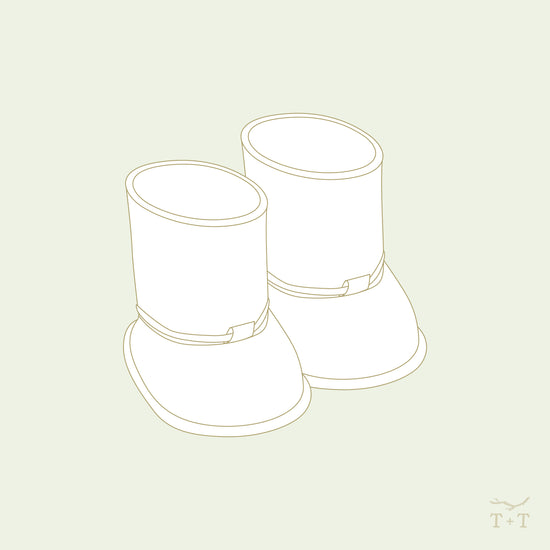 Tie Back Boots - Doll ~ Digital Pattern