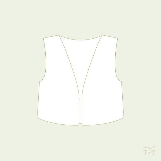Reversible Vest - Doll ~ Digital Pattern