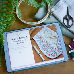 Secret Garden Embroidery Design Handbook