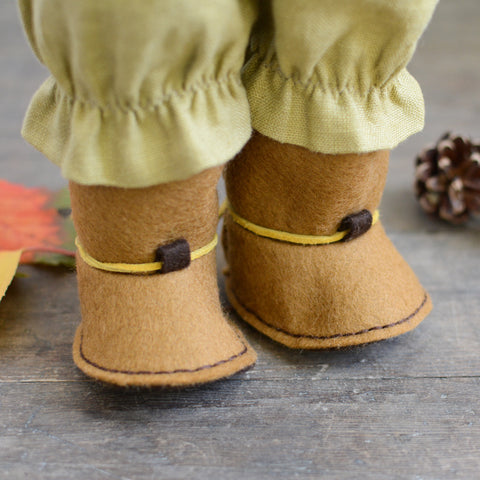 Tie Back Boots - Doll ~ Digital Pattern