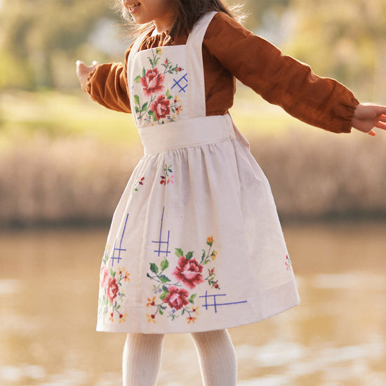 Wildflower Pinafore Sewing Pattern Child – Twig Tale