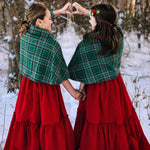 Traveller Cape Sewing Pattern - Child ~ reversible