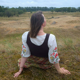 Wildvine Corset Top sewing pattern from Twig + Tale
