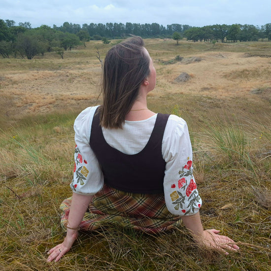 Wildvine Corset Top sewing pattern from Twig + Tale